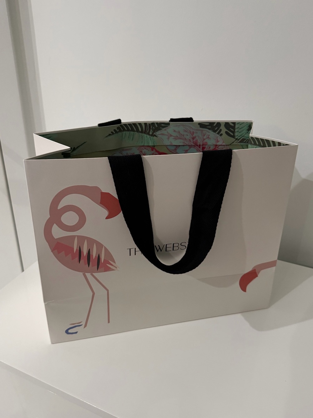 The Webster Flamingo Shopping Bag - Picture 2 of 2